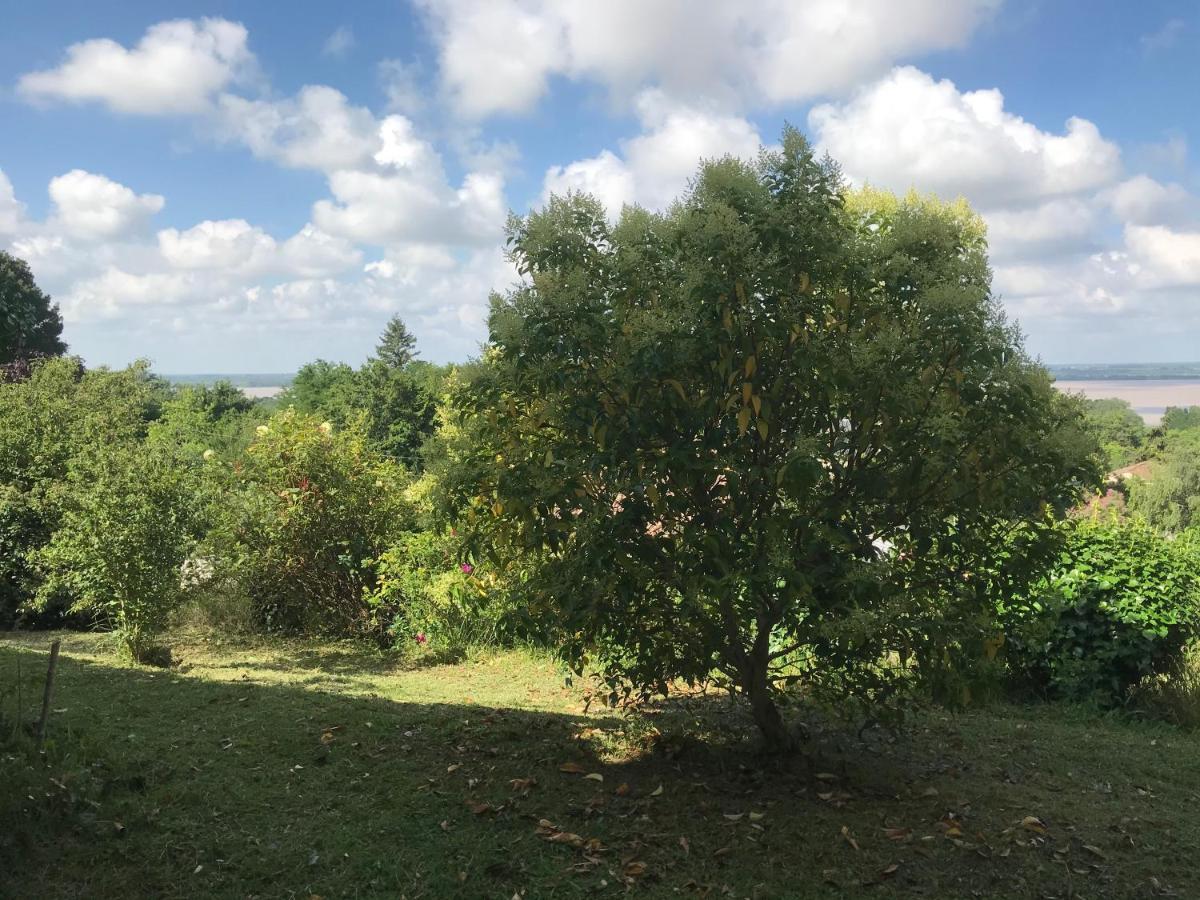 Appartement Avec Vue Panoramique Sur L'Estuaire De La Gironde Plassac  Exterior foto